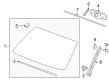 Chevy Tahoe Windshield Diagram - 20859593