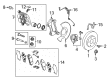 Chevy Traverse Limited ABS Sensor Diagram - 86785199
