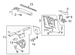 Pontiac G6 Air Deflector Diagram - 15147819