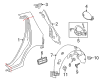 Chevy Sonic Fuel Door Diagram - 95483708