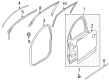 Chevy SS Weather Strip Diagram - 92280412