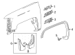GMC Mud Flaps Diagram - 22894860