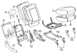 Chevy Captiva Sport Seat Covers Diagram - 22761126