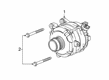 GMC Acadia Alternator Diagram - 13546926