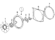 Chevy Silverado 2500 HD Fan Shroud Diagram - 23358526
