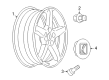 Saturn Spare Wheel Diagram - 9597183