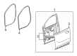 Chevy Bolt EUV Door Seal Diagram - 42597588