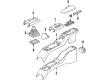 Chevy Beretta Ashtray Diagram - 14087143
