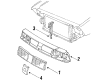 Oldsmobile Delta 88 Grille Diagram - 25528288