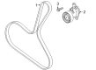 Buick Encore GX Serpentine Belt Diagram - 55506241
