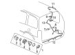 Chevy Parking Assist Sensor Diagram - 88891836
