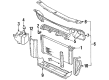 Cadillac Fleetwood Radiator Diagram - 52453814