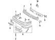 Chevy Lumina Bumper Cover Diagram - 10053235