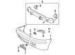 Chevy Metro Bumper Cover Diagram - 91173987