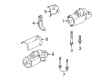 Saturn Starter Diagram - 89017714