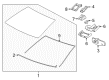 Buick Windshield Diagram - 23210485