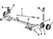 Chevy Citation II Coil Springs Diagram - 10038041