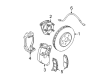 Cadillac Brake Caliper Diagram - 89047726