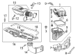 GMC Yukon Air Filter Diagram - 84428120