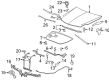 Cadillac Hood Diagram - 20803589
