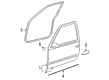 Chevy Silverado 2500 HD Classic Weather Strip Diagram - 15758049