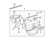 Buick Interior Door Handle Diagram - 15257315