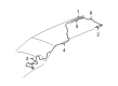 Cadillac Antenna Cable Diagram - 25791777