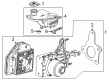 Chevy Colorado Brake Master Cylinder Reservoir Diagram - 85667450