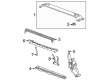 GMC Hummer EV SUV Radiator Support Diagram - 85622600