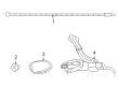 Chevy Tracker Antenna Mast Diagram - 91177763