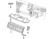 Oldsmobile Toronado Grille Diagram - 1638379