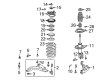 Pontiac Aztek Coil Springs Diagram - 89060180