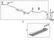 Cadillac CT4 Transmission Oil Cooler Hose Diagram - 84887317