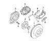 Chevy Silverado 2500 HD Brake Dust Shields Diagram - 19121913