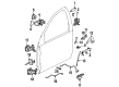 Saturn SC2 Door Lock Diagram - 22121338