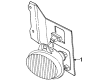 Saturn Fog Light Lens Diagram - 16521780