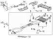 Cadillac Catalytic Converter Diagram - 12685184