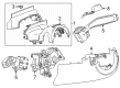 Cadillac OPTIQ Headlight Switch Diagram - 13565138
