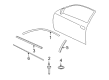 Chevy Monte Carlo Door Moldings Diagram - 10317933
