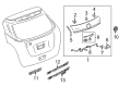 Buick Encore Emblem Diagram - 96930060