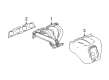 Chevy Malibu Exhaust Heat Shield Diagram - 12641749