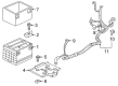 Chevy Uplander Battery Tray Diagram - 15140321