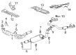 Chevy Suburban Exhaust Flange Gasket Diagram - 84941398