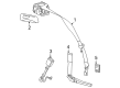 Chevy Corvette Seat Belt Diagram - 85557290
