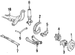 Buick Reatta Shock Absorber Diagram - 22047984