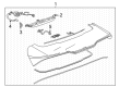 Chevy Bolt EUV Spoiler Diagram - 42788618