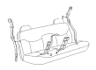 Chevy C2500 Seat Belt Diagram - 12385791
