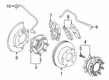 Chevy Silverado 2500 HD Brake Pads Diagram - 19432941