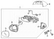 Chevy Trailblazer Car Mirror Diagram - 42725574