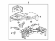 Cadillac XT6 Relay Block Diagram - 84516217